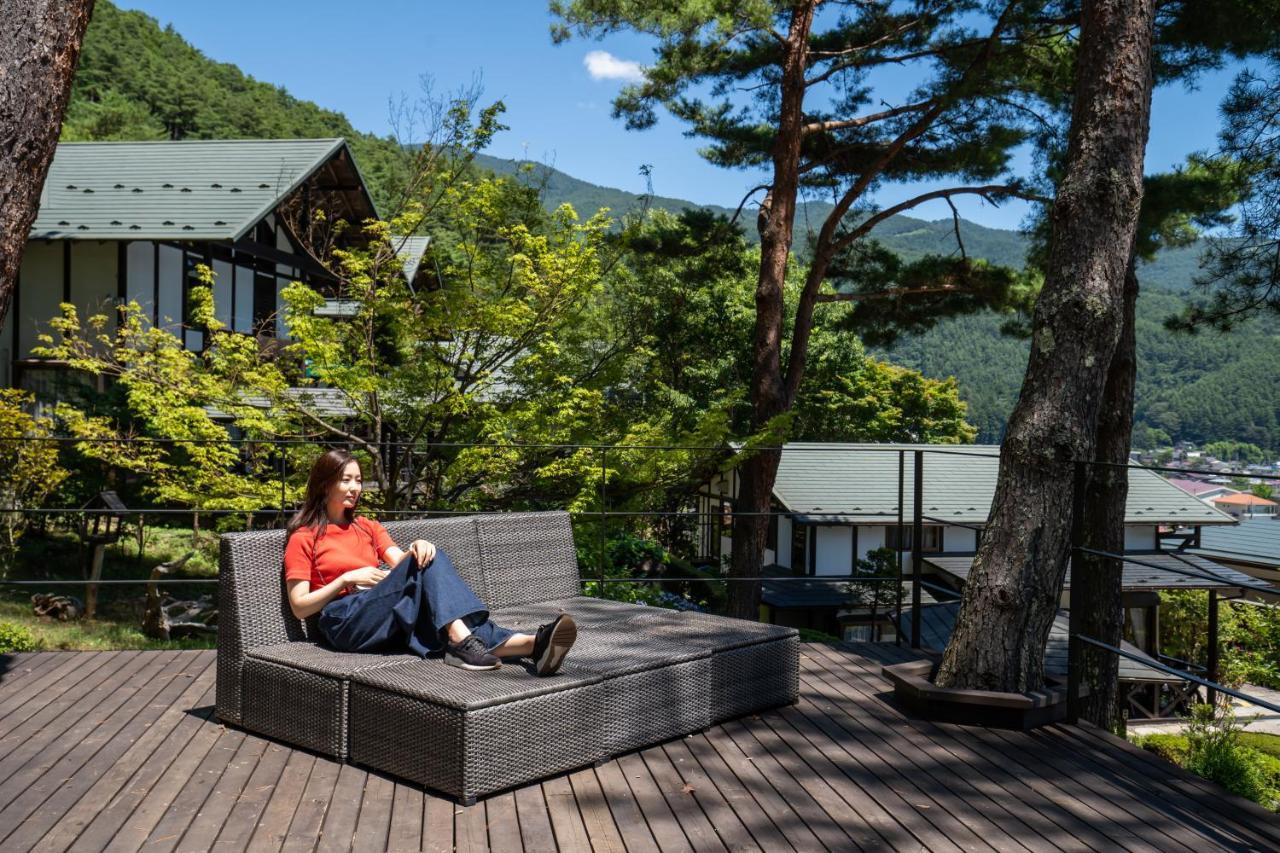 Kawaguchiko Country Cottage Ban - Glamping Resort - Fujikawaguchiko Exterior photo